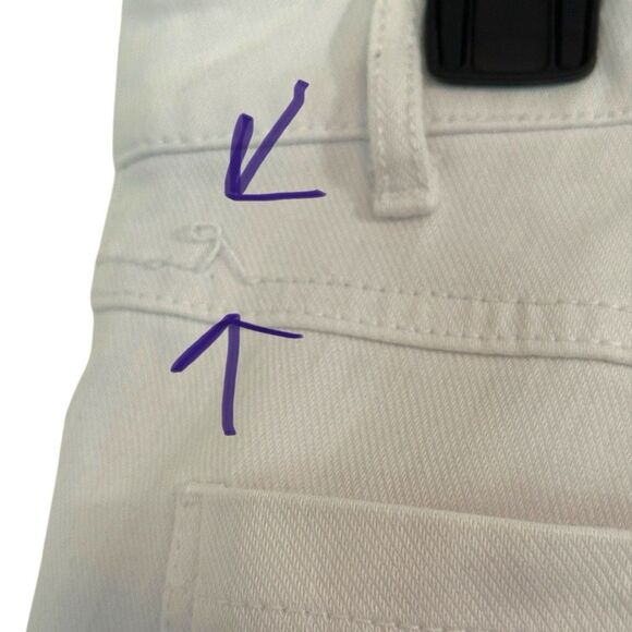 J McLaughlin White Classic Skinny Jeans Size 8 - Picture 7 of 10